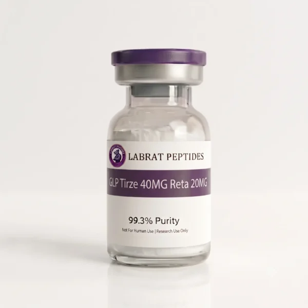 GLP Tirze 40MG Reta 20MG Research Peptide Blend