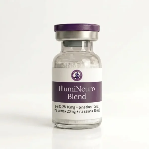 IllumiNeuro Blend (PE-22-28 10MG + Pinealon 10MG + NA Semax 20MG + NA Selank 10MG)